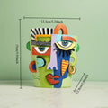 Abstract Face Flower Pot