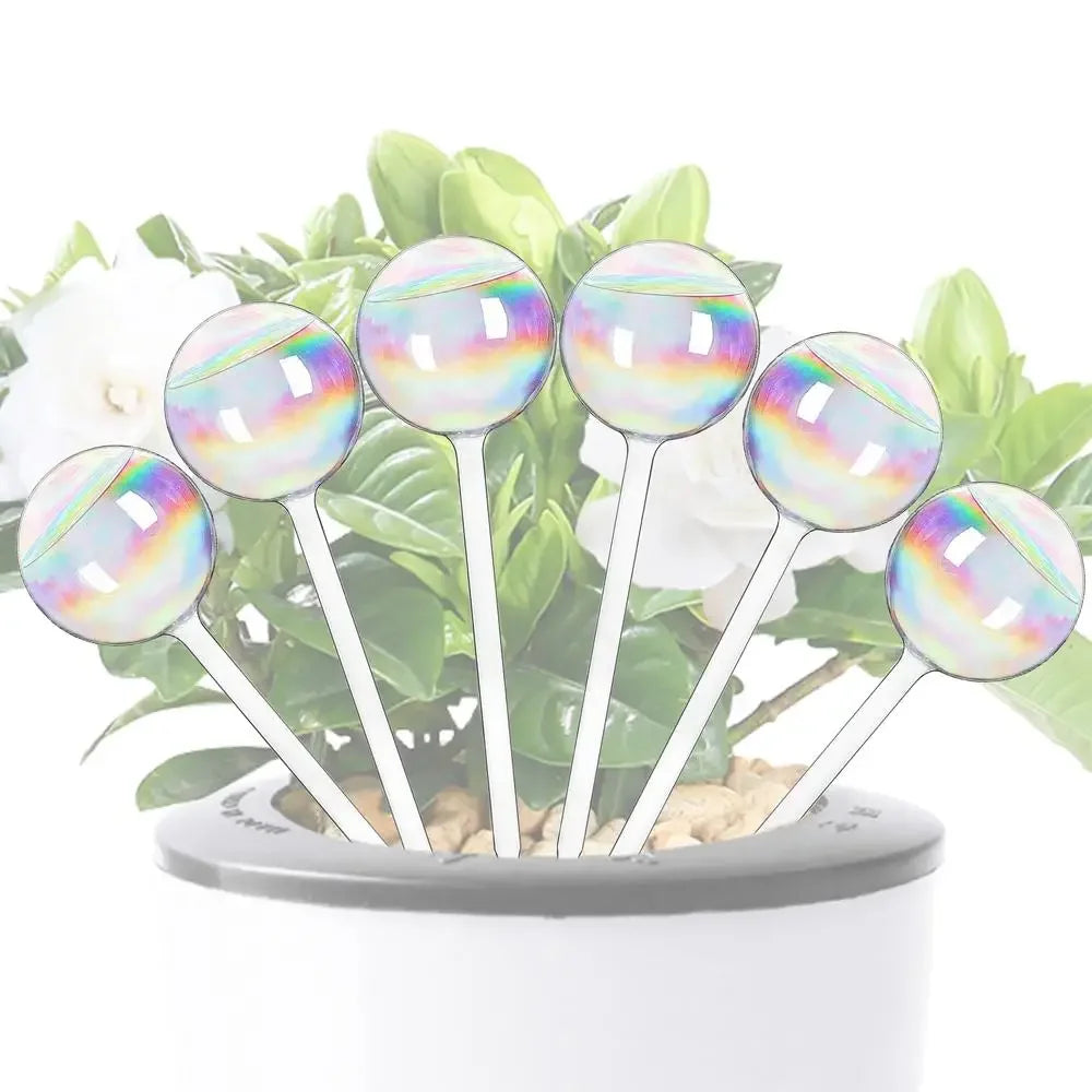 1/2PCS Glass Straw Plant Water Feeder