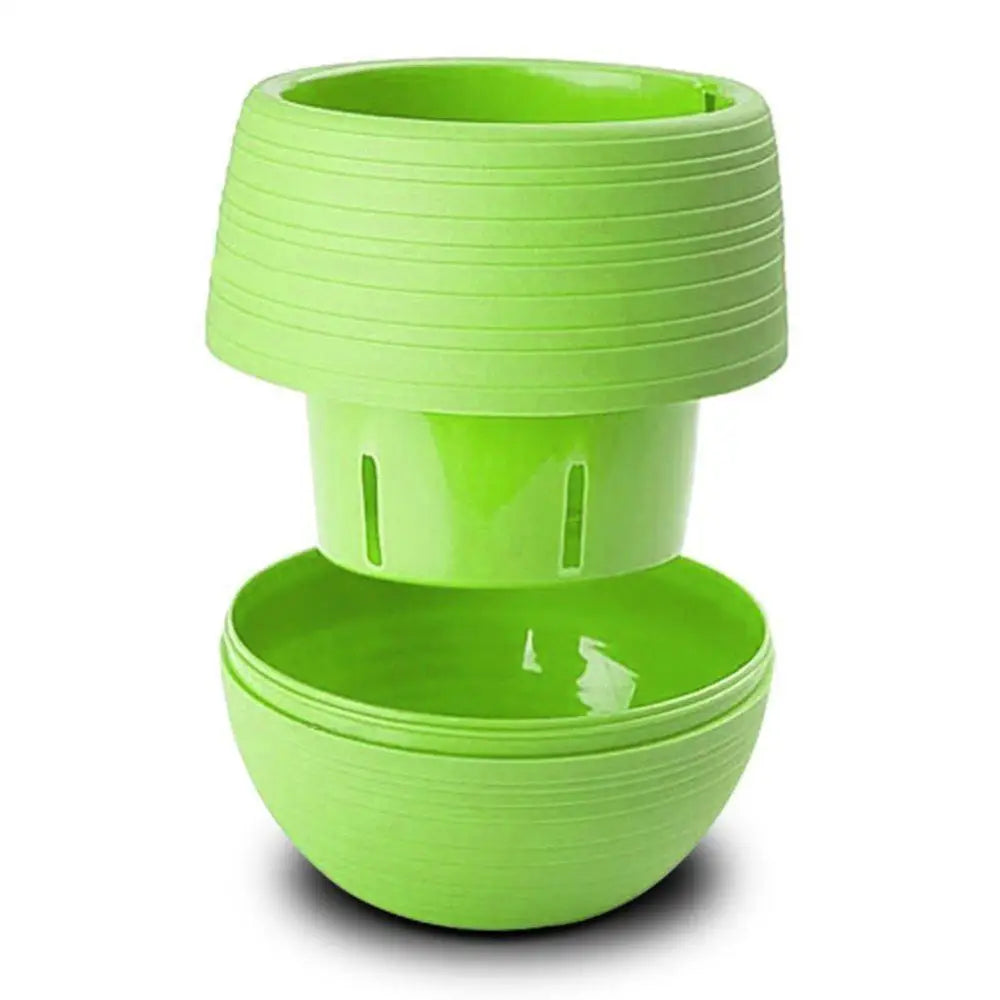 2 Layer Drain Hole Succulent Pot Mini Flower