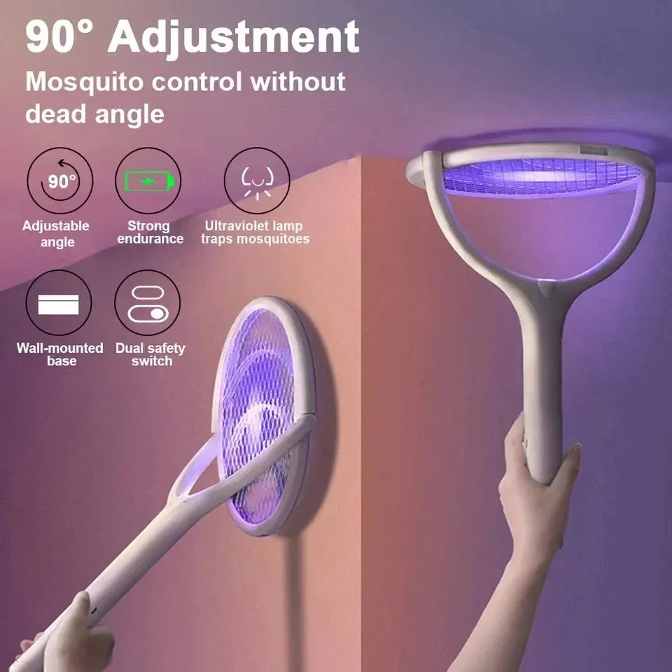 5 IN 1 Electric Mosquito Racket Swatter