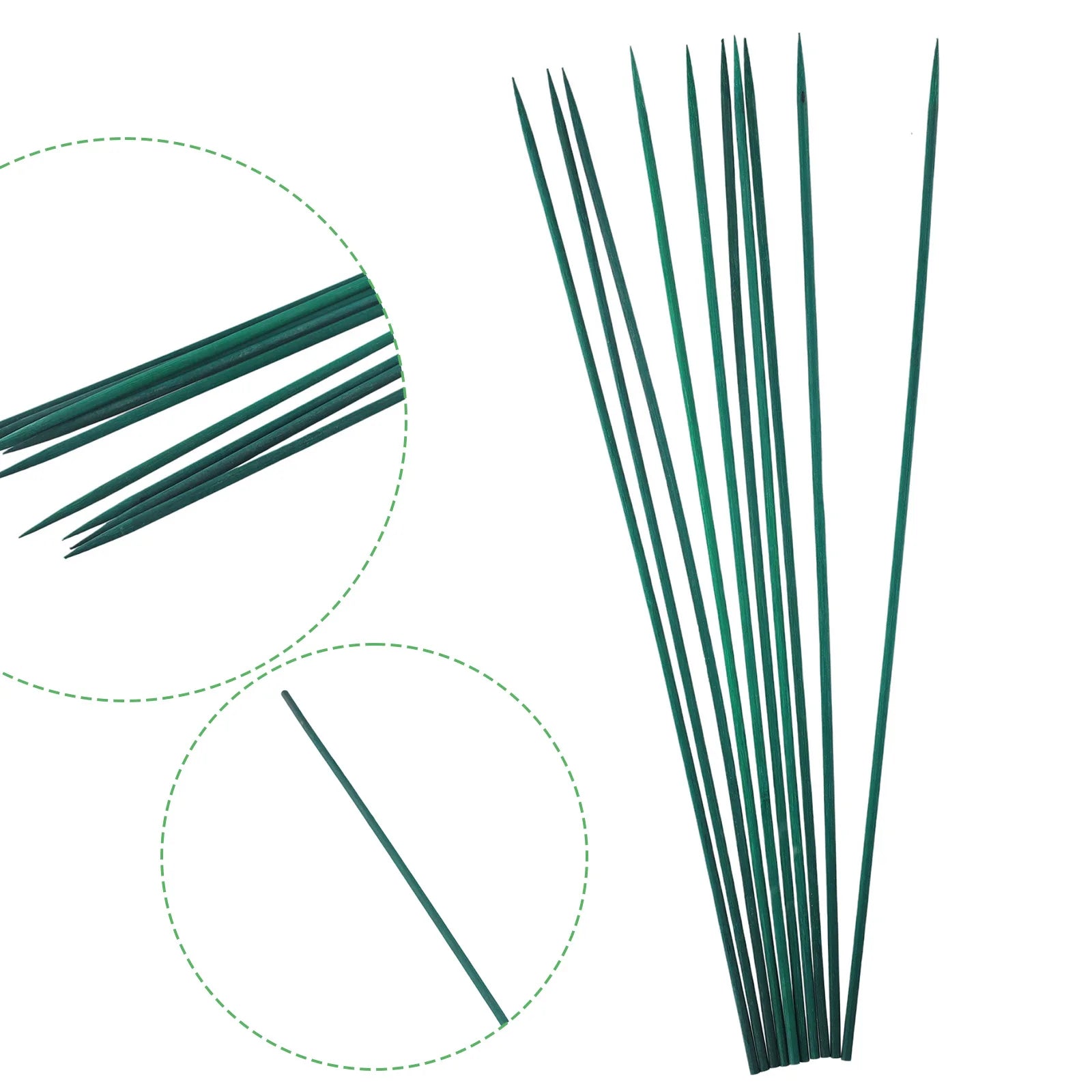 10pc 40cm Plant Stake