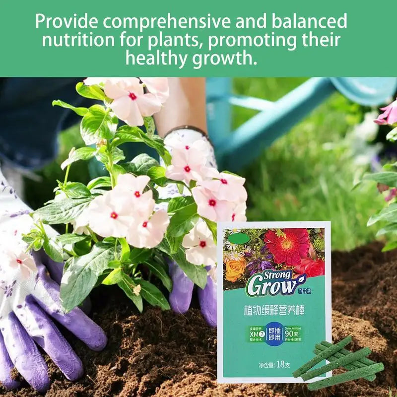 18 pcs/box of plant nutrient slow-release stick