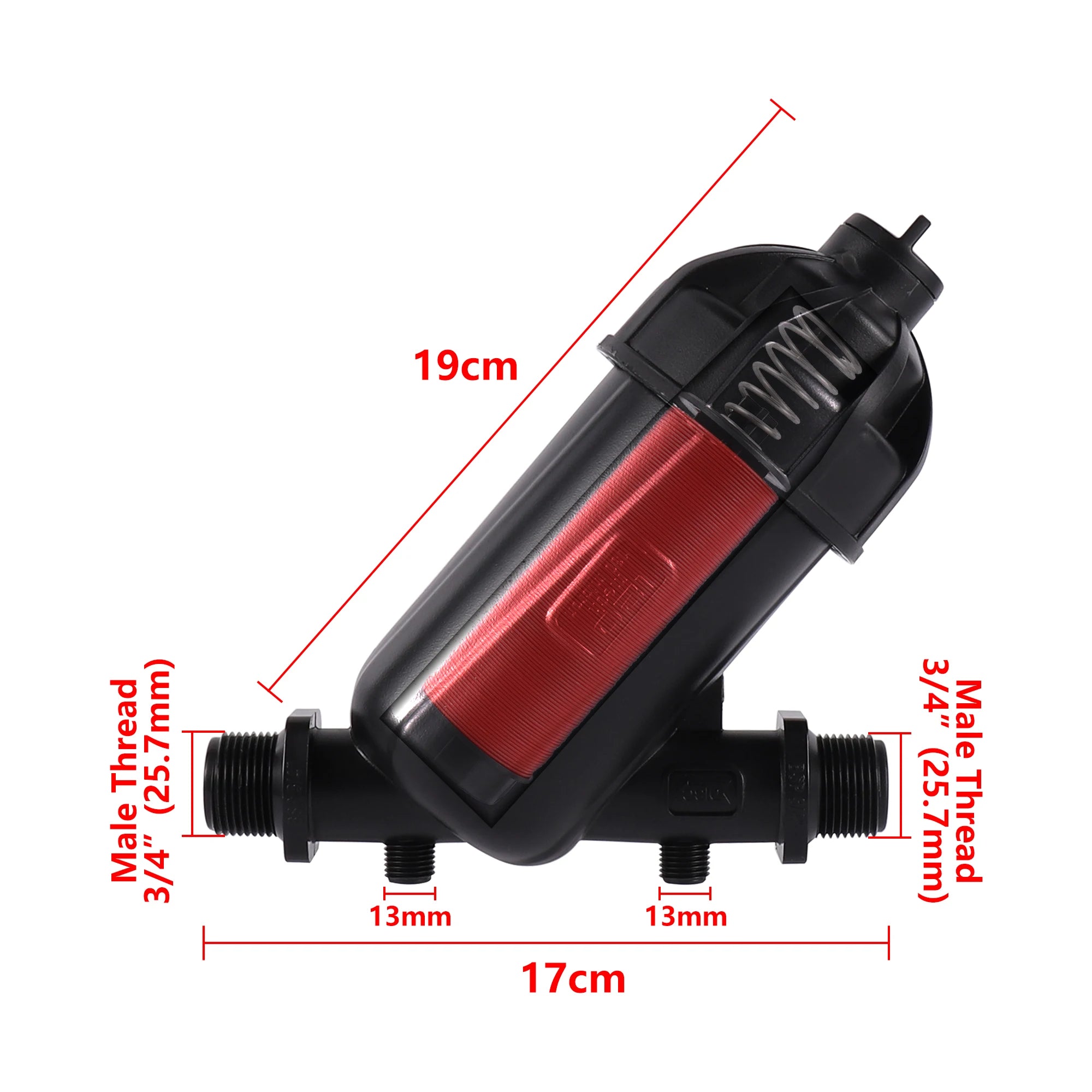 120 Mesh 3/4" Male Thread