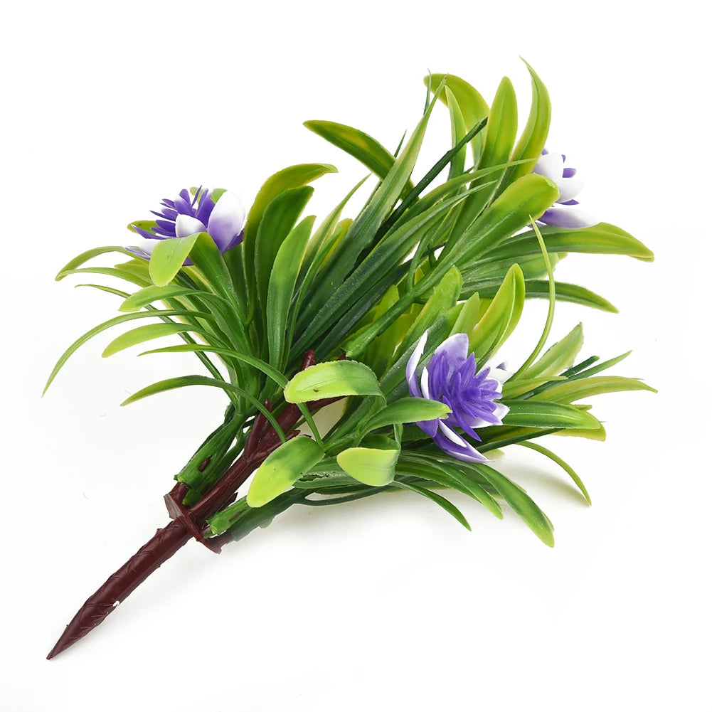 Artificial Flowers Plant Pot