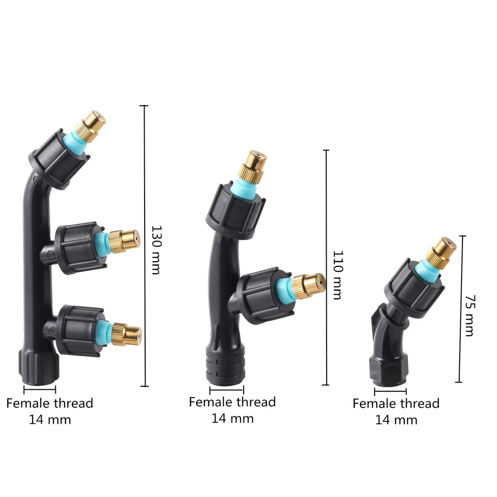 Electric sprayer atomizing nozzle complete set