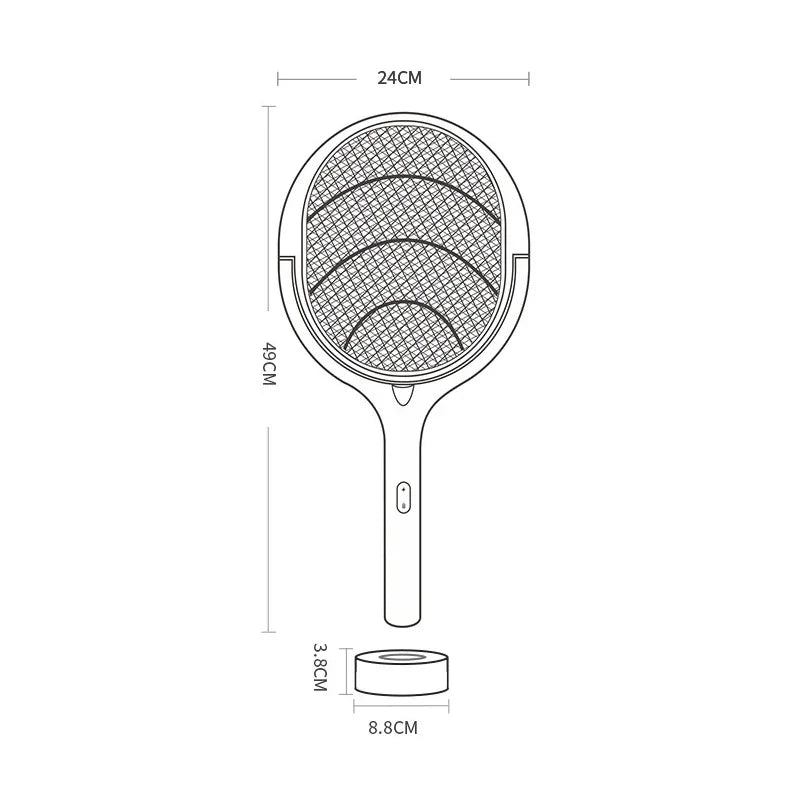 5 IN 1 Electric Mosquito Racket Swatter