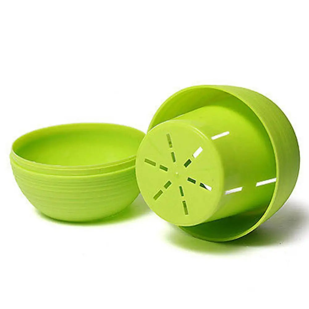 2 Layer Drain Hole Succulent Pot Mini Flower