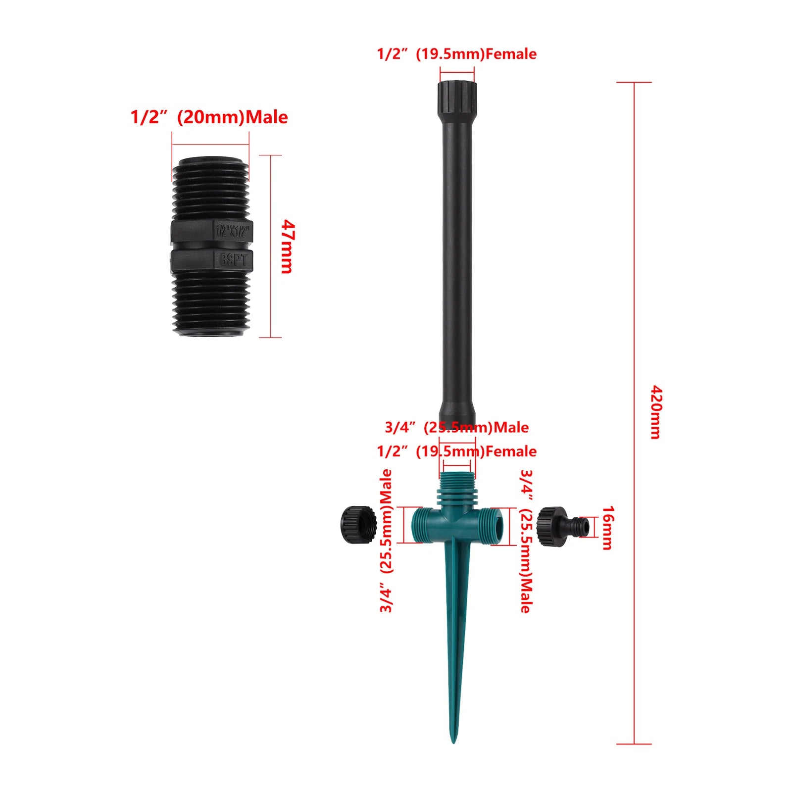 1Pc Pop-up Sprinklers Replacement