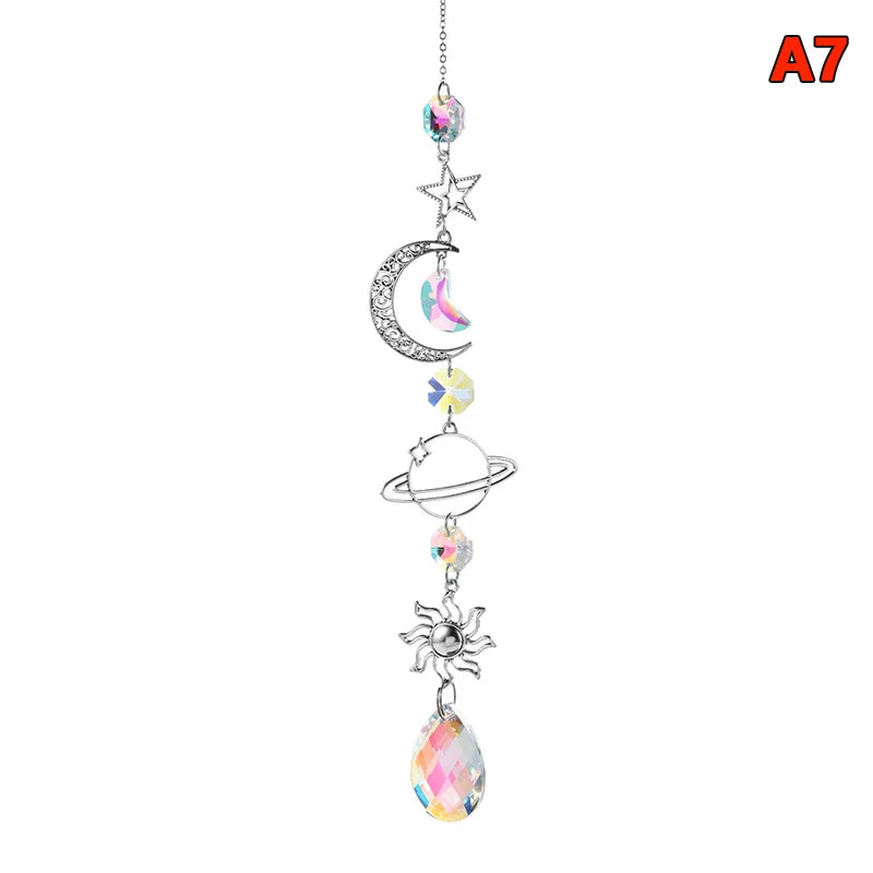 Hanging Crystal Pendant Garden Suncatcher