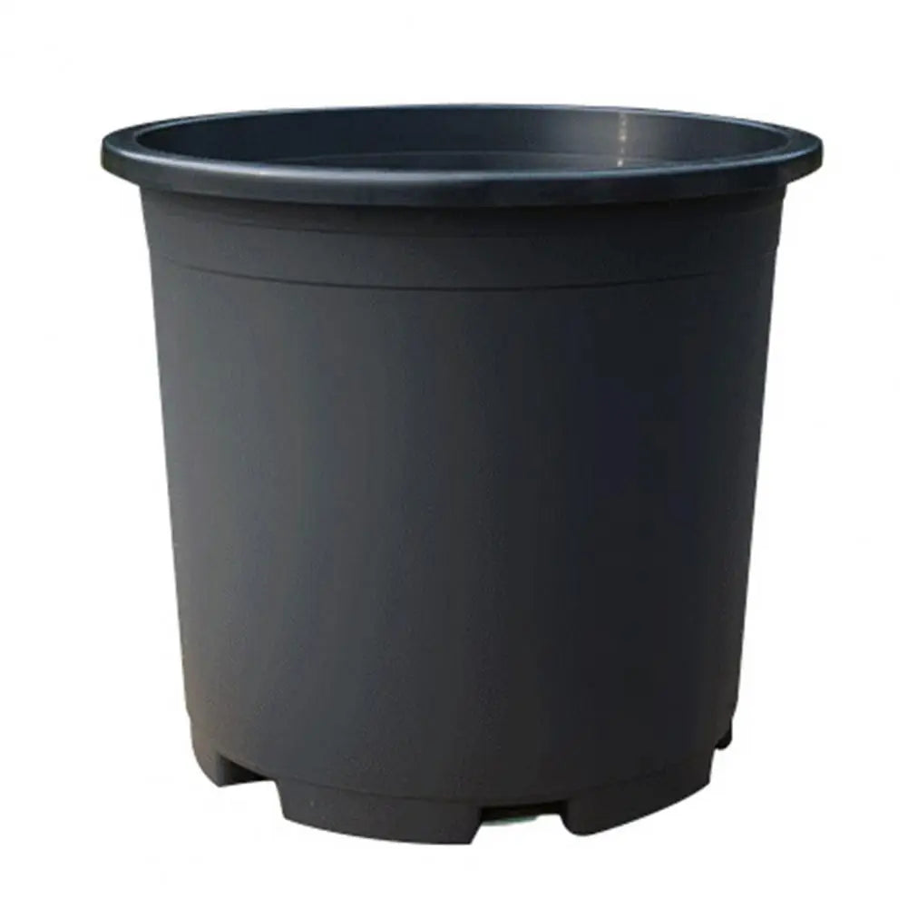 Indoor Plant Pot Black Plastic Flowerpo