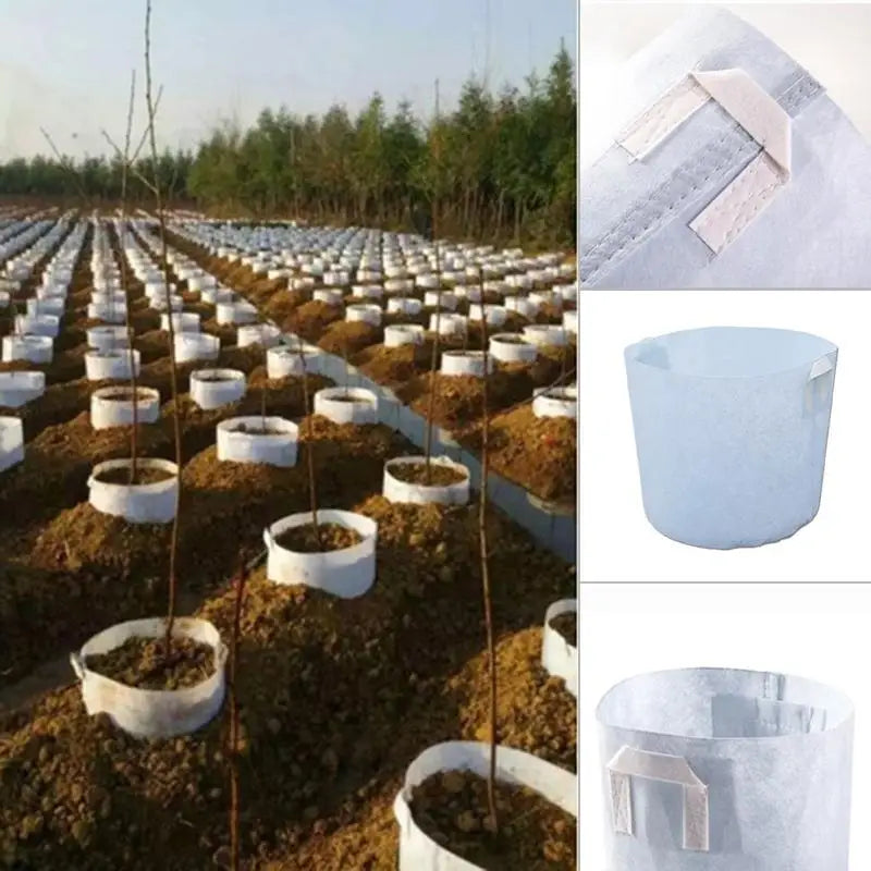 Round Fabric Pots Grow Bags