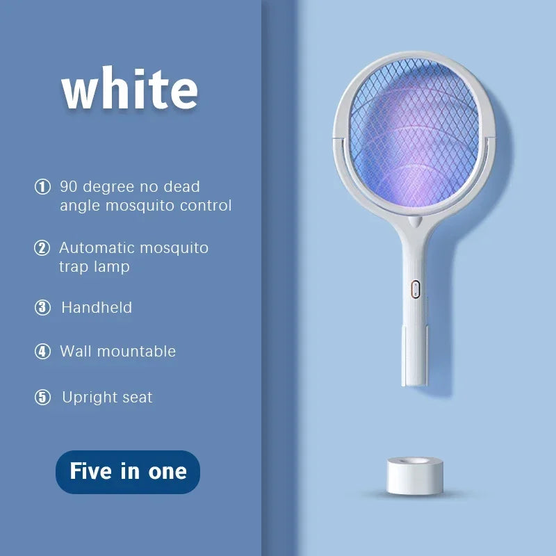 5 IN 1 Electric Mosquito Racket Swatter