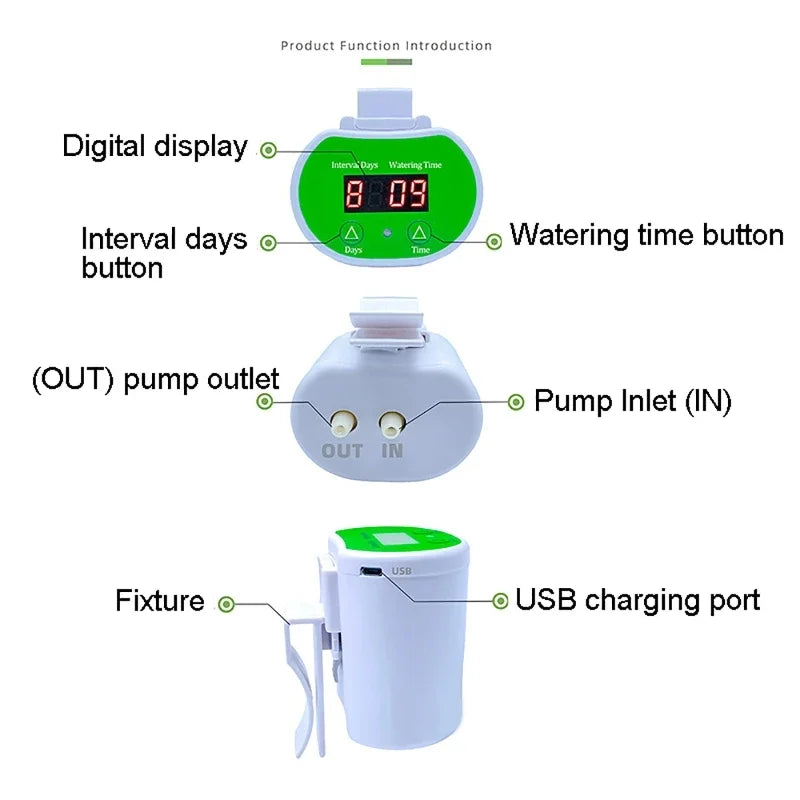 New Automatic Watering System for Potted Plants