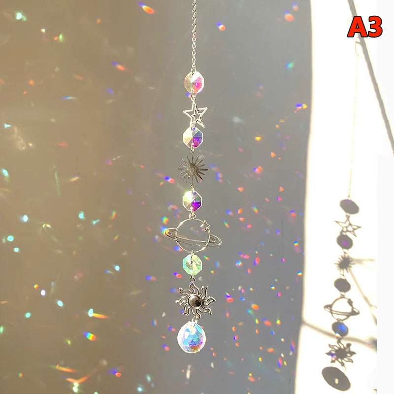 Hanging Crystal Pendant Garden Suncatcher
