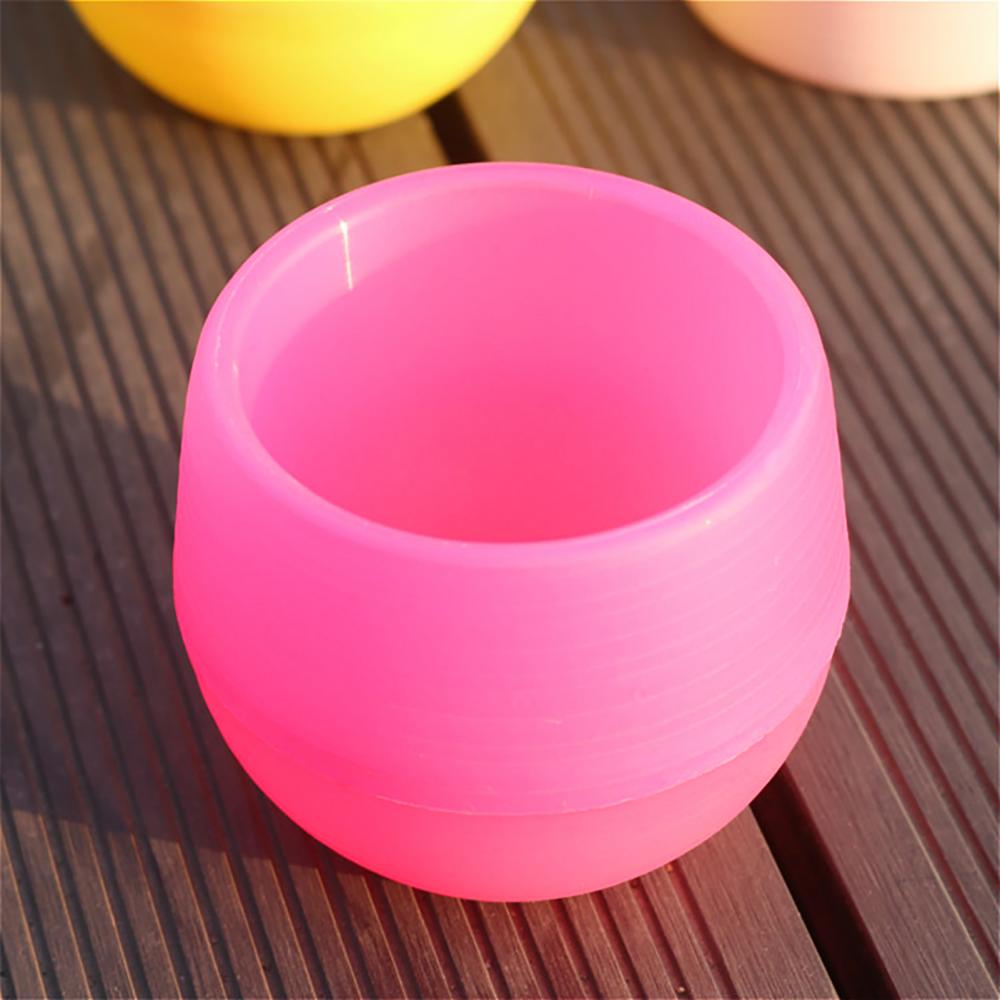 2 Layer Drain Hole Succulent Pot Mini Flower