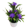 Artificial Flowers Plant Pot