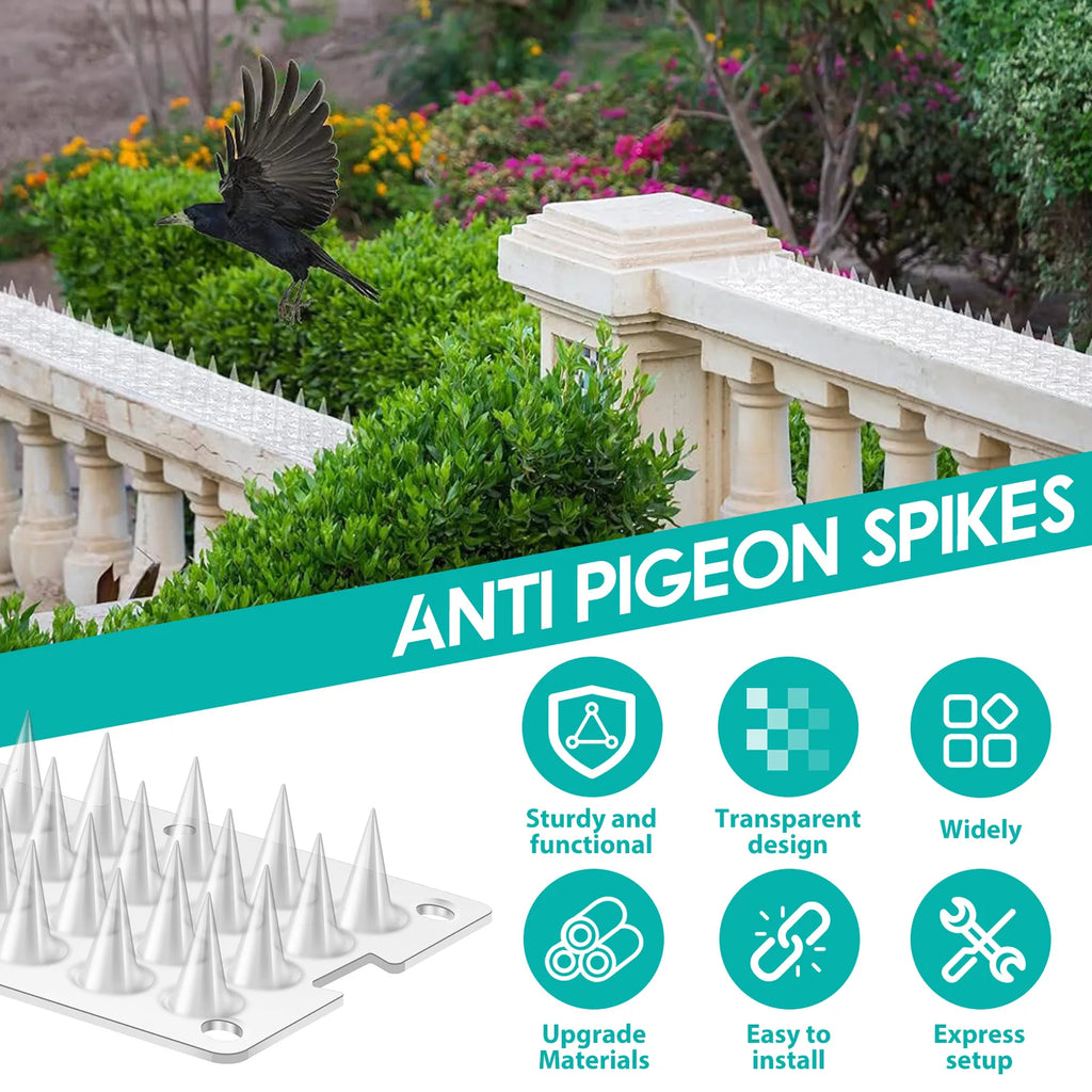 24Pcs Repeller Bird Spike Pad
