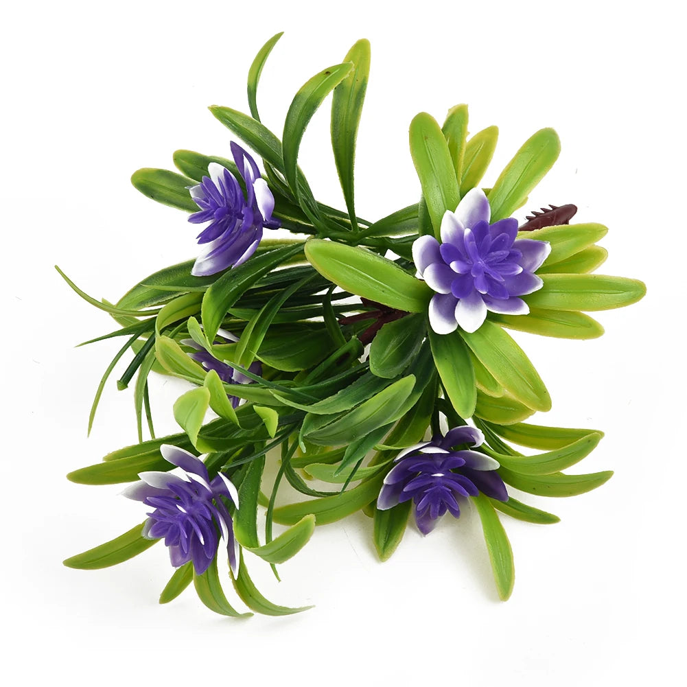 Artificial Flowers Plant Pot
