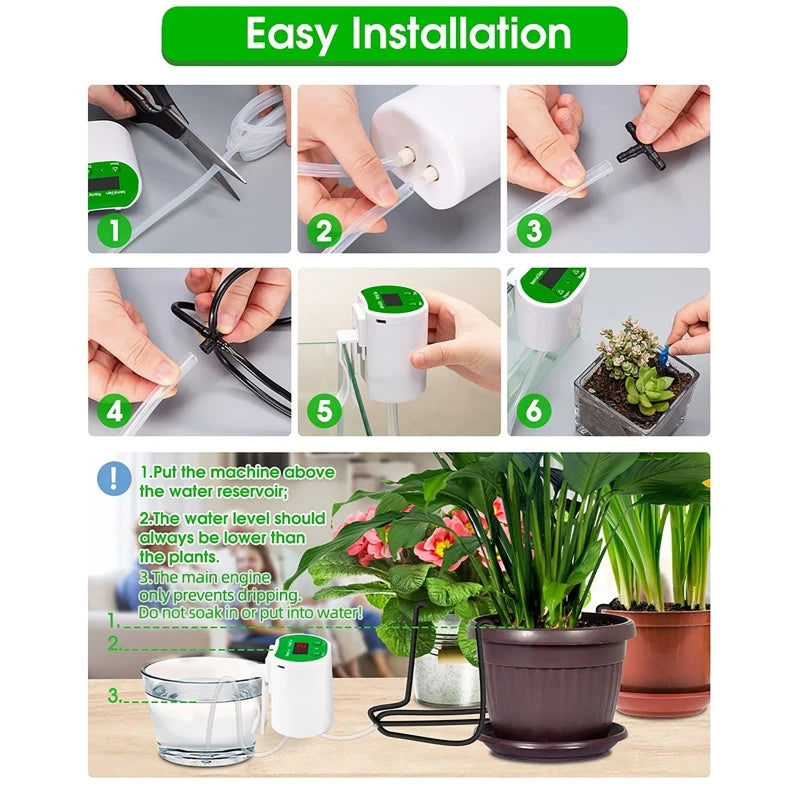 New Automatic Watering System for Potted Plants